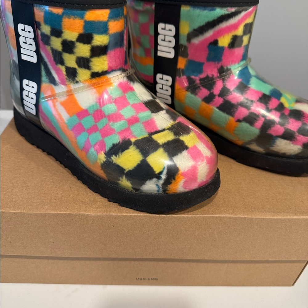 UGG Kids Multicolor Rain & Snow Boots